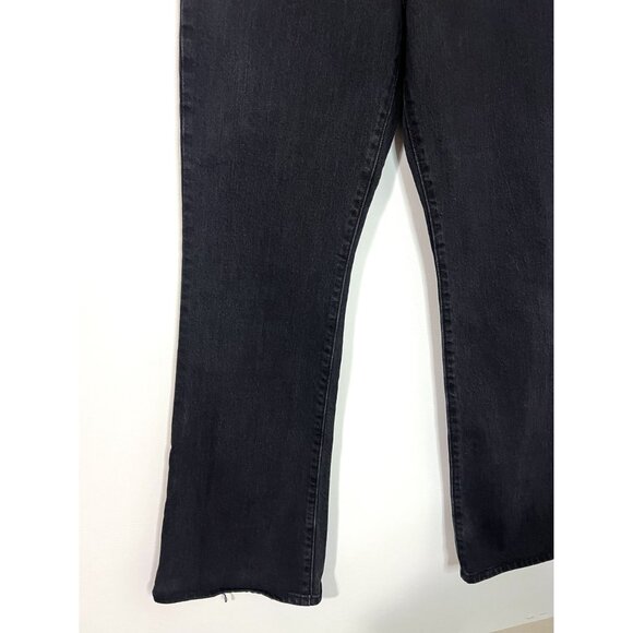 Levi's Black Ribcage Boot Denim High Rise Jeans Size 27 - Picture 4 of 9